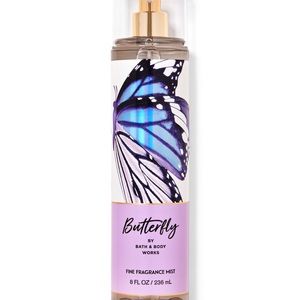 butterfly bath and body perfume. only sprayed one, smells great just not my fav